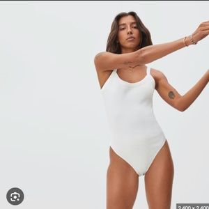 NWT Everlane Strapless Thong Bodysuit